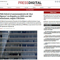 KPMG lider el asesoramiento de 'due diligence' en Espaa en 2023 con 140 operaciones, segn TTR Data